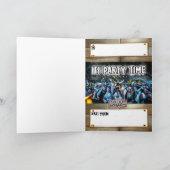 DJ carte d'anniversaire (Intérieur)