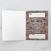 DJ carte d'anniversaire (Intérieur)