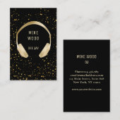 DJ Carte de visite (Devant / Derrière)