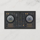 DJ Carte de visite, DJ Event Service, Animation (Dos)