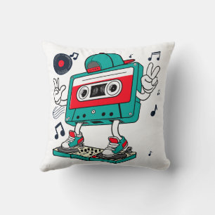 DJ cassette tape Kussen