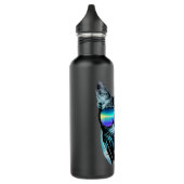 Dj Cat Headphones Waterfles (Links)