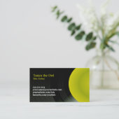 DJ CD Achtergrond Visitekaartje (Staand voorkant)