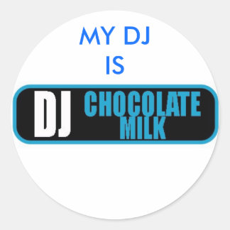 DJ CM, MIJN DJIS RONDE STICKER