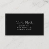 DJ cool, Musique, Club, Carte de visite (Dos)