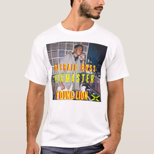 DJ CRAIG ROSS T-Shirt de base homme (Devant)