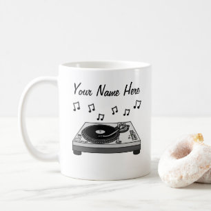 DJ Custom Mug Music Producteur Musicien Cadeau