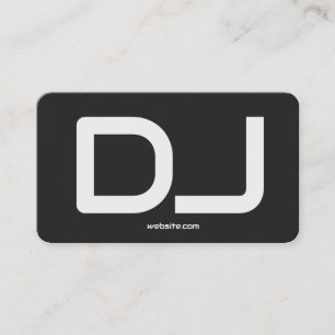DJ Custom QR Code Premium Contactkaartje