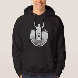 DJ Dance Mix Radio Disc Jockey Deejay Djing Spinni Hoodie