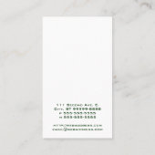 DJ Dee Jay Platenspeler Visitekaartje (Achterkant)