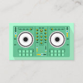 DJ Disk Jockey Electronic Visitekaartje (Voorkant)