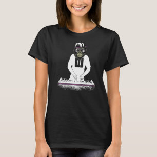 DJ Disk Jockey Monkey 1 T-shirt