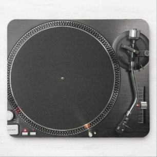 Dj-draaitafel muismat
