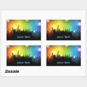 DJ draaitafel party Sticker (Vel)