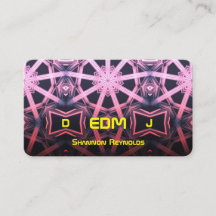 DJ EDM VISITEKAARTJE