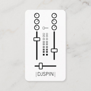 DJ Employment Kaart Visitekaartje