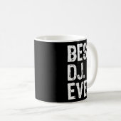 Dj Ever Funny Gift Christmas Koffiemok (Voorkant rechts)