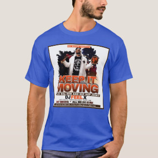 DJ FEEL X Blijf het bewegen 80s 90s HipHop T-shirt