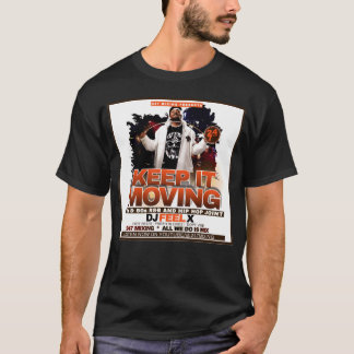 DJ FEEL X Blijf het bewegen 80s 90s HipHop T-shirt