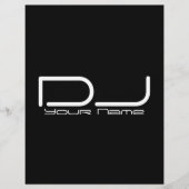 DJ Flyer (Voorkant)