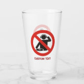 DJ Free Zone Glas (Achterkant)
