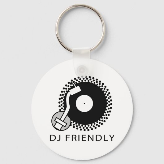 DJ Friendly Sleutelhanger (Voorkant)