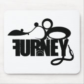 DJ Furney Mouse Mat Muismat (Voorkant)