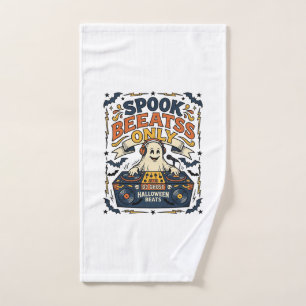 DJ Ghost Spooky Beats Gravure Vintage Halloween