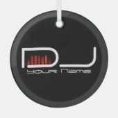 DJ GLAS ORNAMENT (Voorkant)