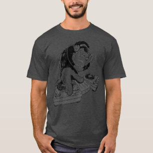 DJ GORILLA - aap - aap - aap - decks - muziek - T-shirt
