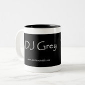 DJ Grey mug (Devant gauche)