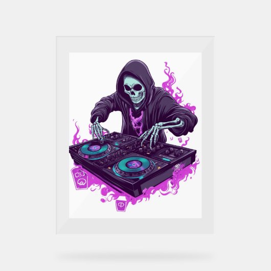 DJ Halloween Skeleton (Recto)