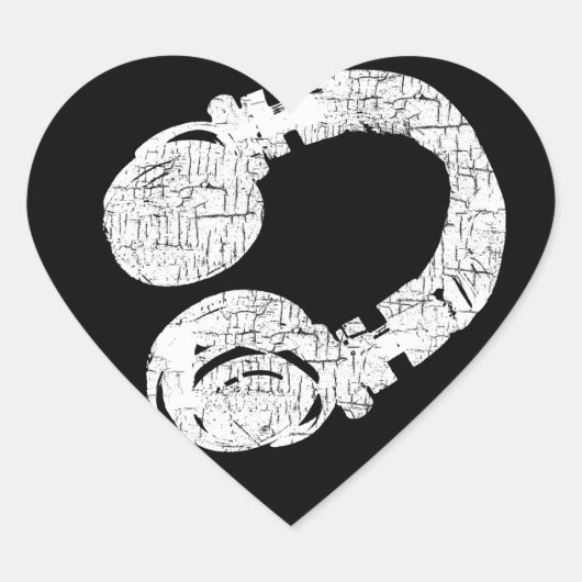 dj hart sticker (Voorkant)