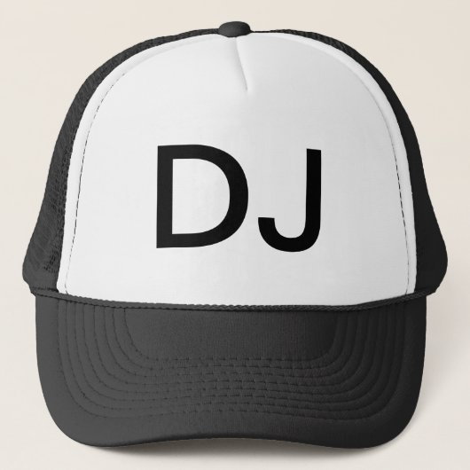 Dj Hat Trucker Pet (Voorkant)