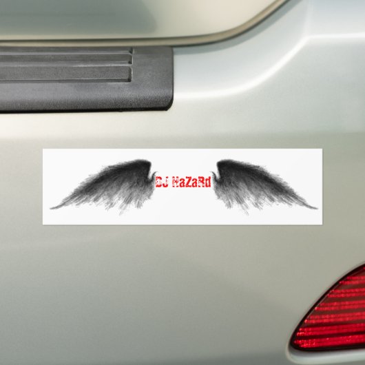 DJ HaZaRd Bumpersticker (Op auto)