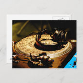 DJ Hoofdtelefoon1 Briefkaart (Voorkant / Achterkant)