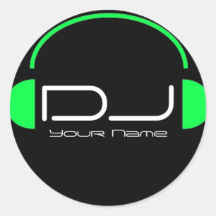 DJ Hoofdtelefoon Sticker