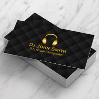 DJ Hoofdtelefoonpictogram Luxe zwart & Gold