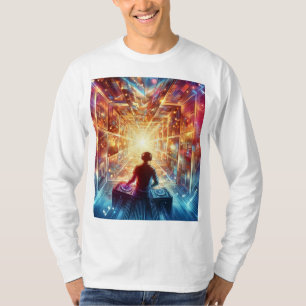 DJ in een Mirror Maze T-shirt