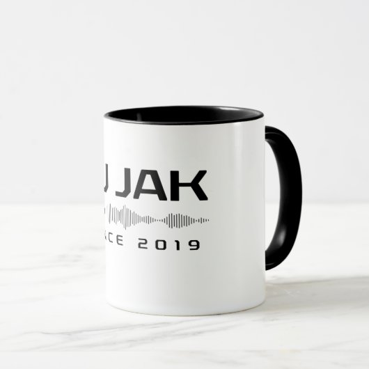 DJ JAK Soundwave Mug (Devant droit)