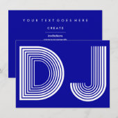 DJ KAART (Voorkant / Achterkant)