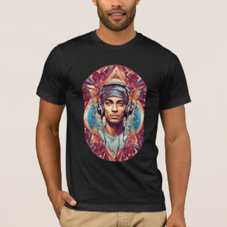 DJ Kaleidoscope: Mesmeriserende mixen op uw T-shir T-shirt