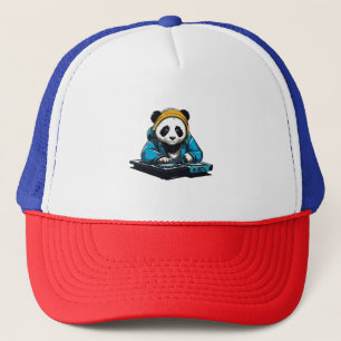 DJ Kawaii Panda Trucker Pet