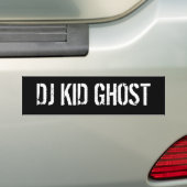 DJ KIND GHOST BUMPERSTICKER (Op auto)