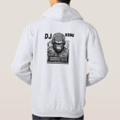 Dj kong sweat - shirt à capuche pour hommes (Dos)