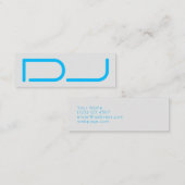 DJ label reusachtige logo stijl (Voorkant / Achterkant)