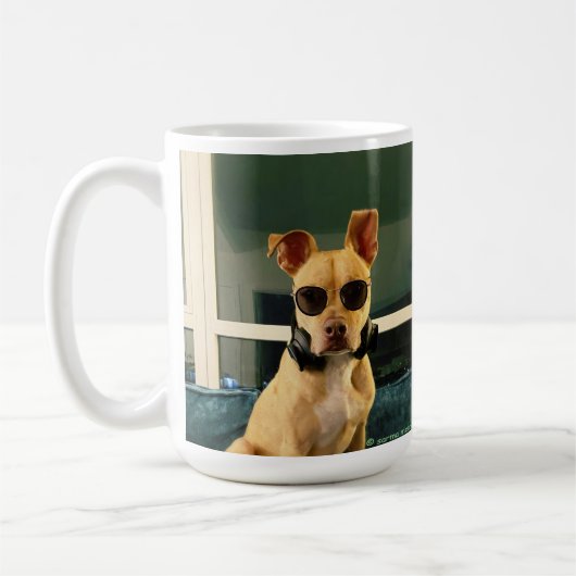 DJ LEON COFFEE MUG (Gauche)