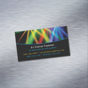 DJ MAGNETISCH VISITEKAARTJE