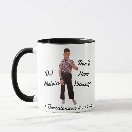DJ Melvin Mug (Gauche)