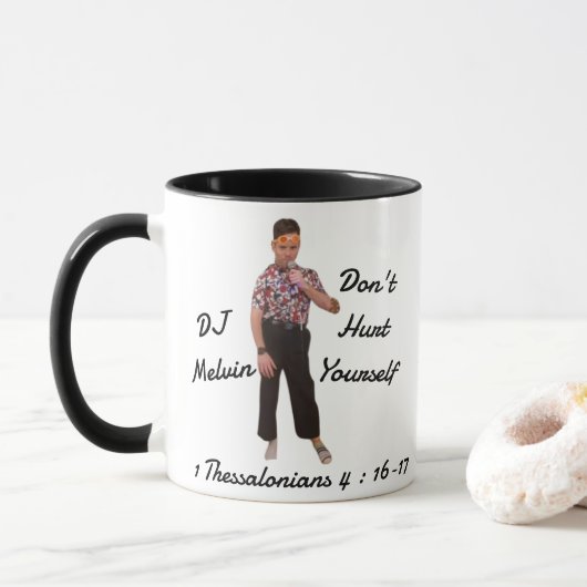 DJ Melvin Mug (Avec donut)